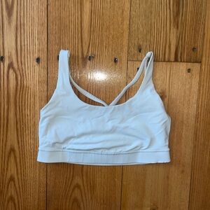 Lululemon white sports bra